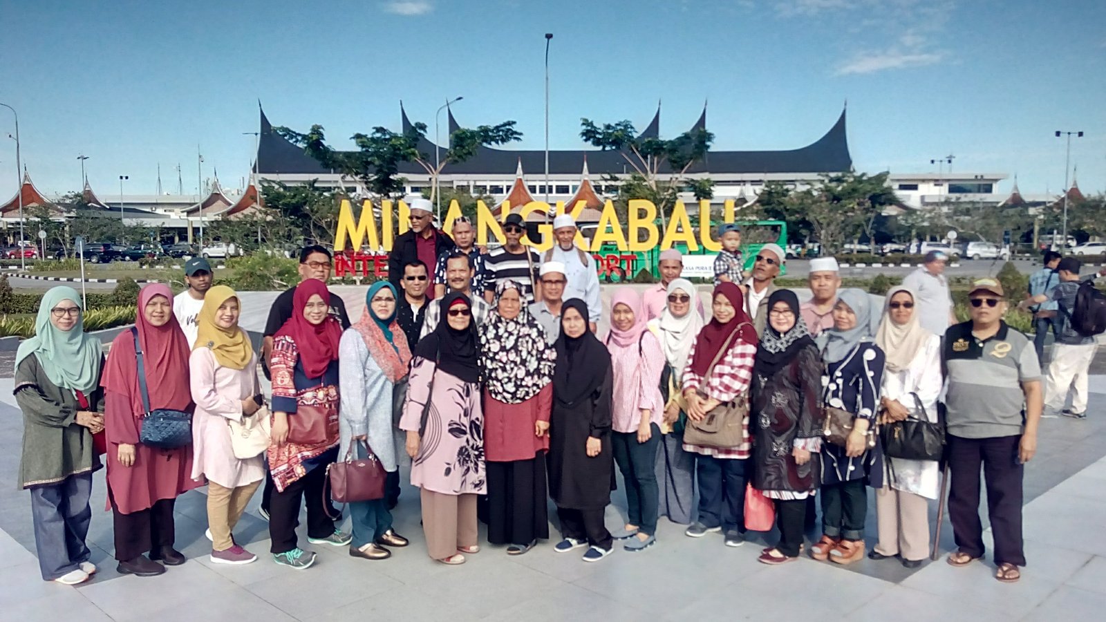 Group Arrival at Minangkabau International Airport Padang