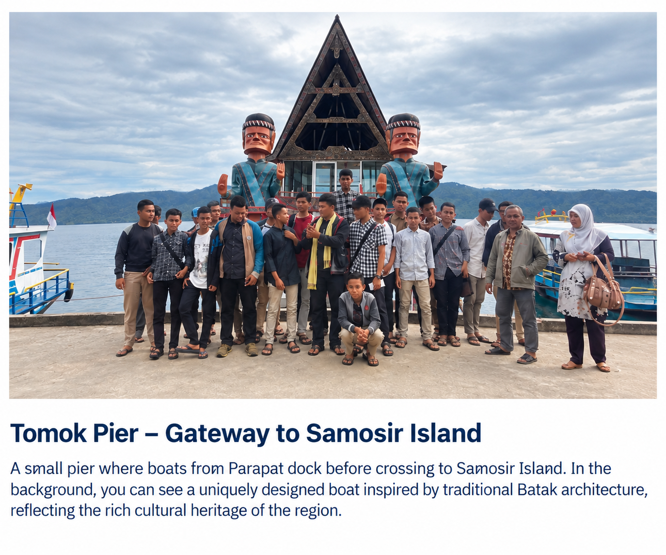 Tomok Pier – Gateway to Samosir Island